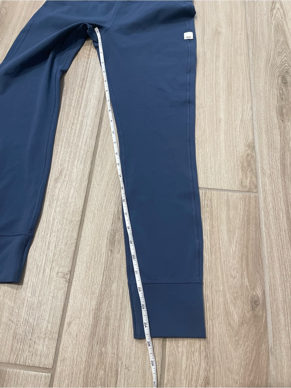 Vuori Daily High Rise Leggings 7/8 in Azure Blue Sz M VW323 - Picture 9 of 9
